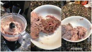 Gyro Meat Before Cooking