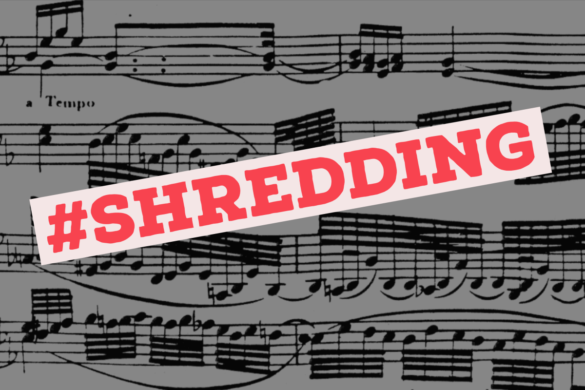Shred guitar practice