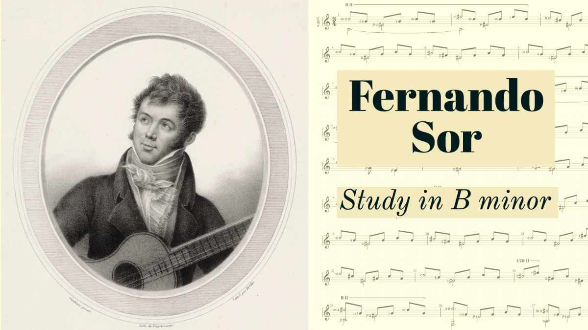 Sor study in b minor